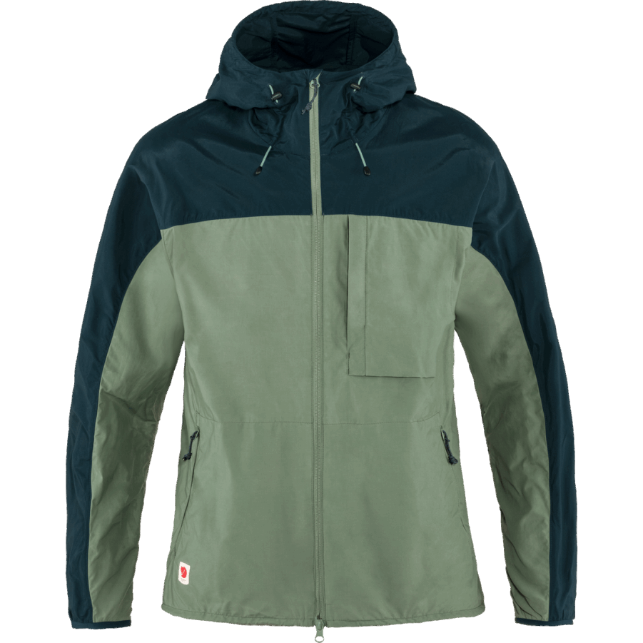 Fjällräven Patina Verde-marine Jachetă De Vânt High Coast M