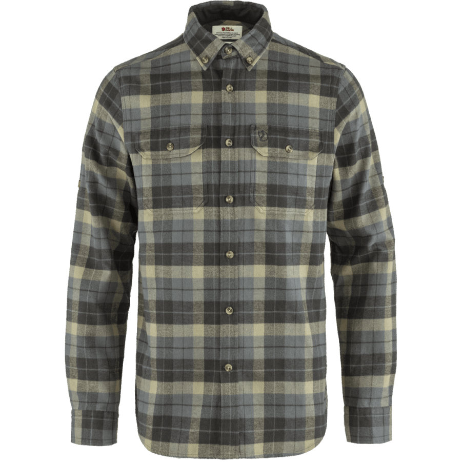 Fjällräven Super Gri/gri Piatră Singi Cămașă Grea De Flanel M