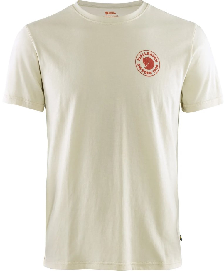 Tricou Cu Logo Alb Cretă Fjällräven 1960 W