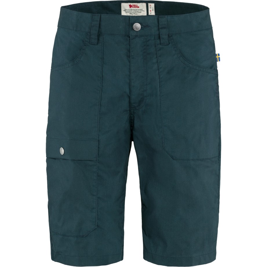 Bleumarin închis Fjällräven Pantaloni Scurți De Zi Cu Zi W