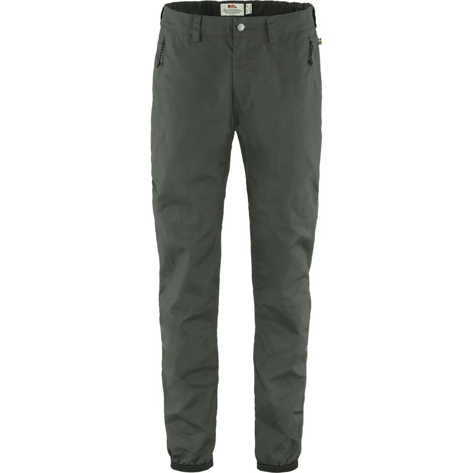 Fjällräven Pantaloni De Zi Cu Zi M Gri Piatra