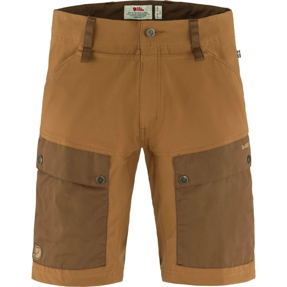 Fjällraven Keb Pantaloni Scurți M Cherestea Brun-castan