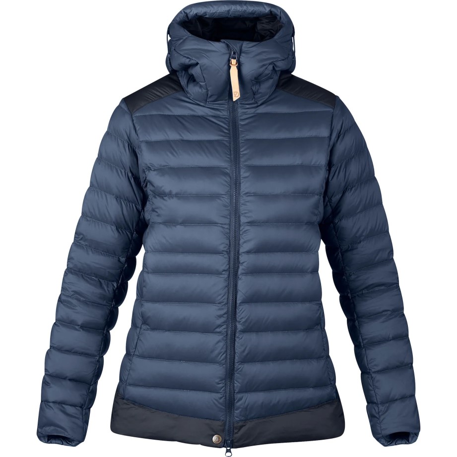 Keb Touring Down Jacket W Furtună-noapte Cer De Munte Vulpe