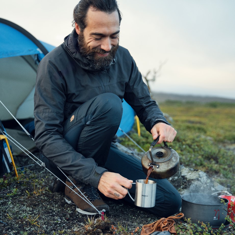Fjällräven Olive Abisko Lite Pantaloni De Trekking M Reg