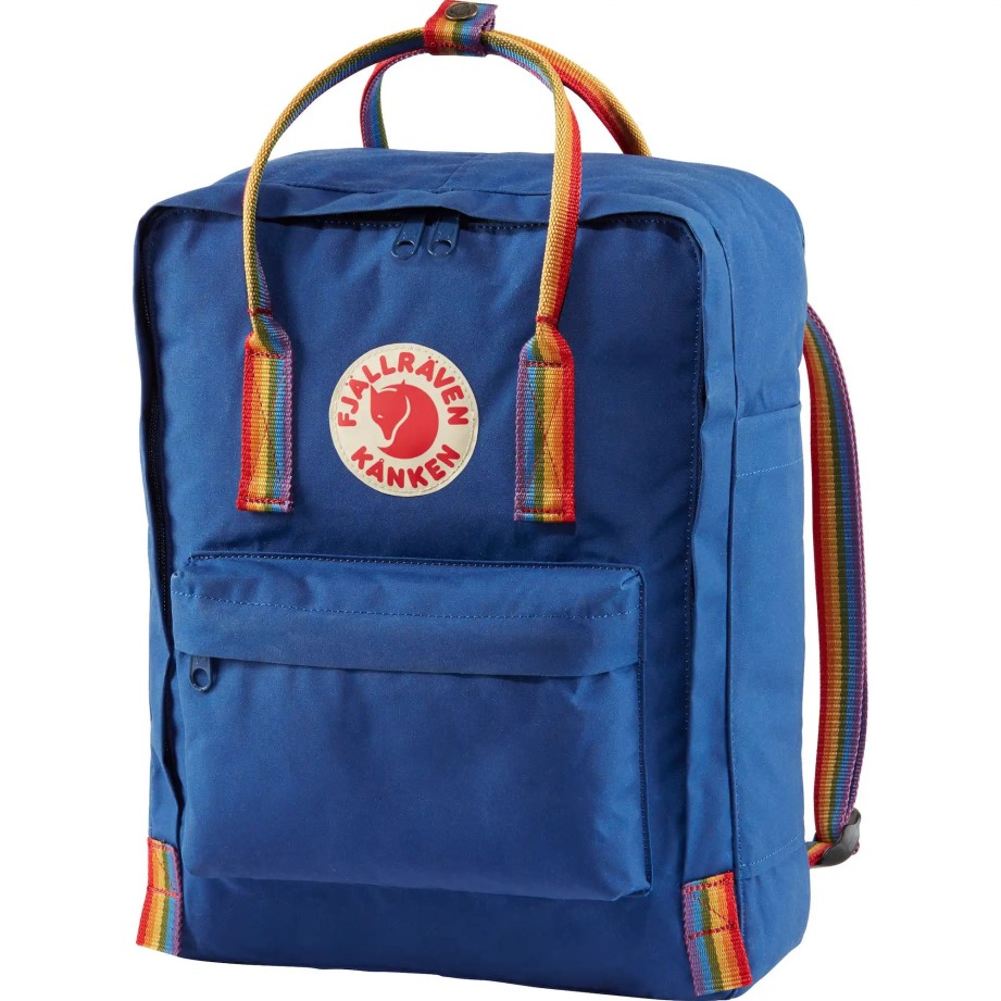 Fjällräven Kånken Curcubeu Deep Blue-curcubeu Model