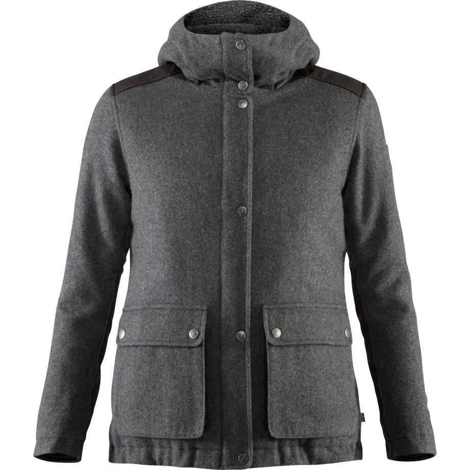 Jachetă Gri Fjällraven Greenland Re-wool W