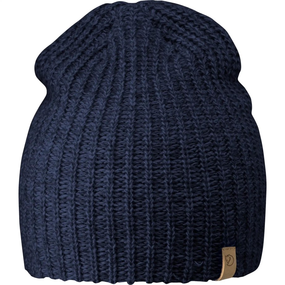 Fashion Övik Melange Beanie Navy Fjällräven