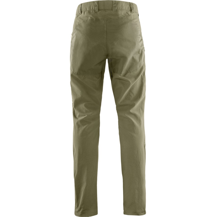 Pantaloni Abisko De Mijloc De Vară M Reg Savanna-light Olive Fjällräven