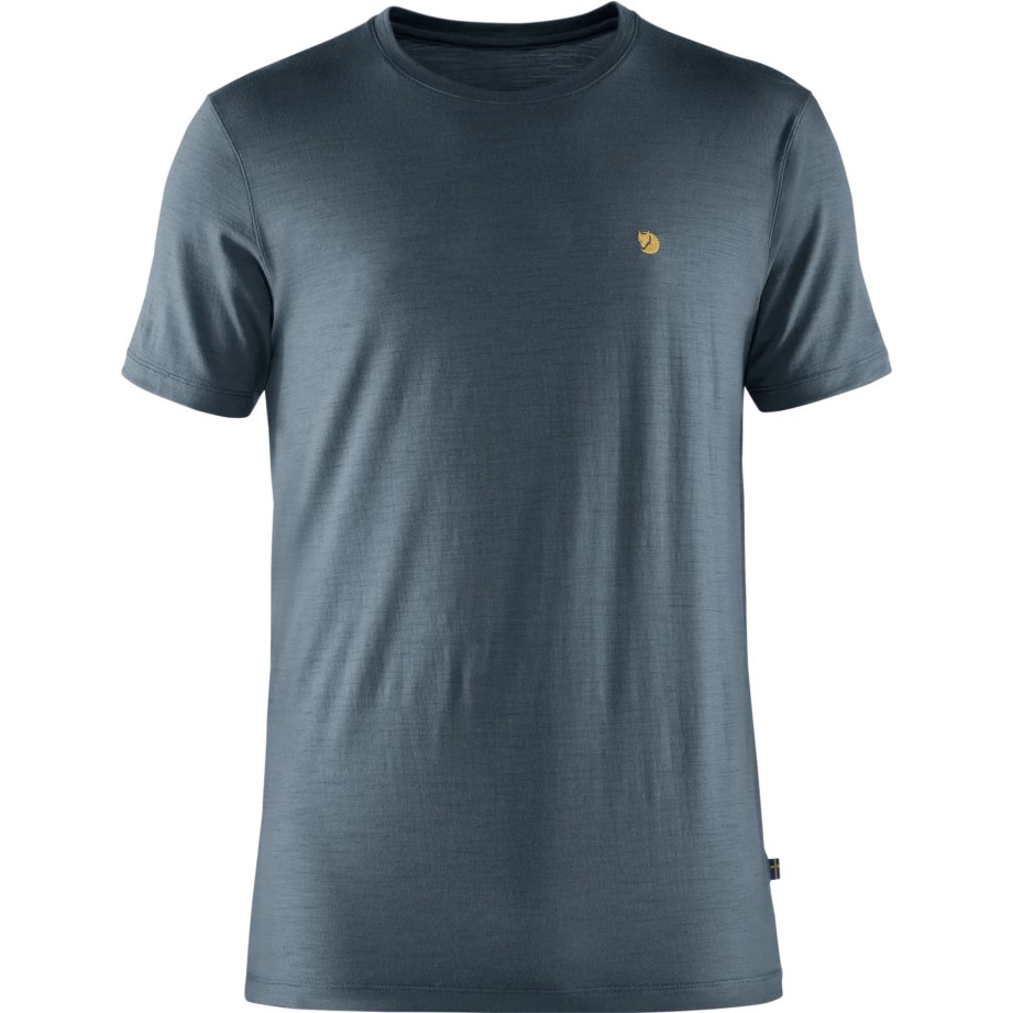 Fashion Albastru Munte Fjällräven Bergtagen Thinwool Ss M