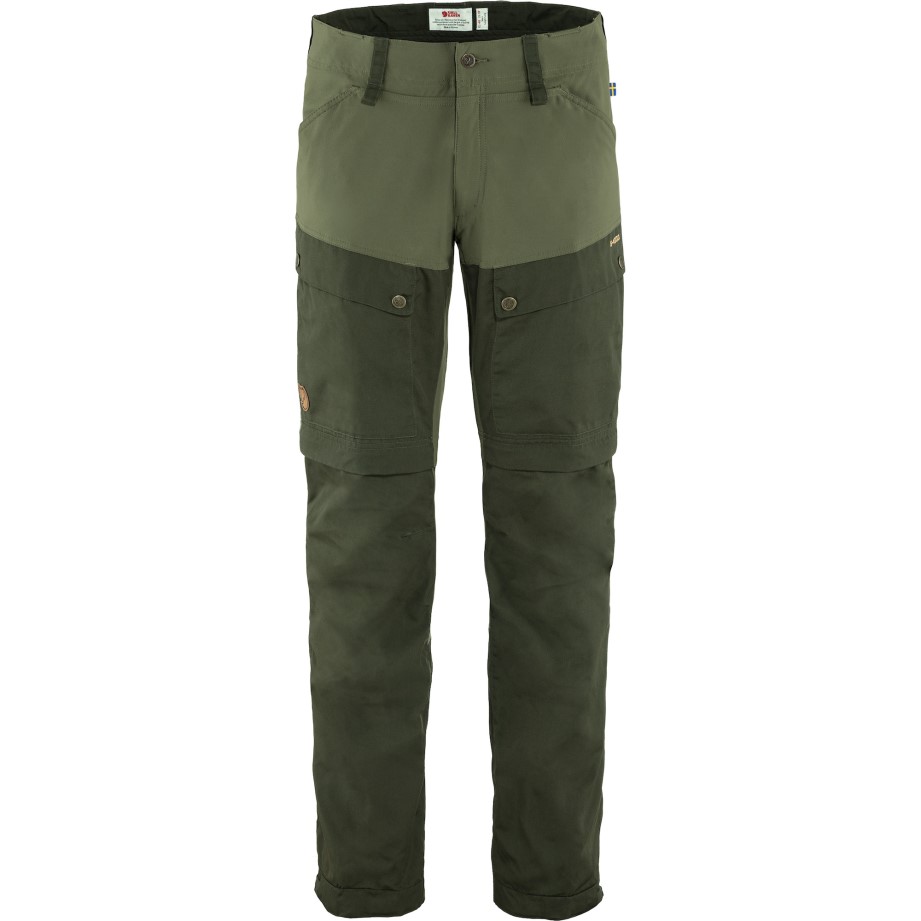 Keb Pantaloni Cu Gheață M Lungi Adânci Pădure-verde Dafin Fjällräven