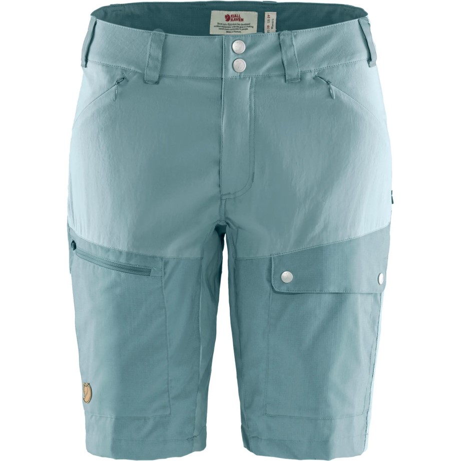 Pantaloni Scurți Fjällräven Abisko La Mijlocul Verii Cu Albastru-albastru Mineral