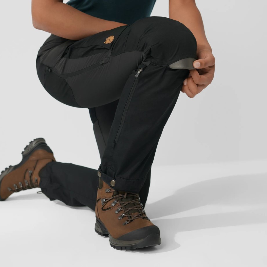 Pantaloni Fjällraven Keb W Reg Deep Forest-laurel Green