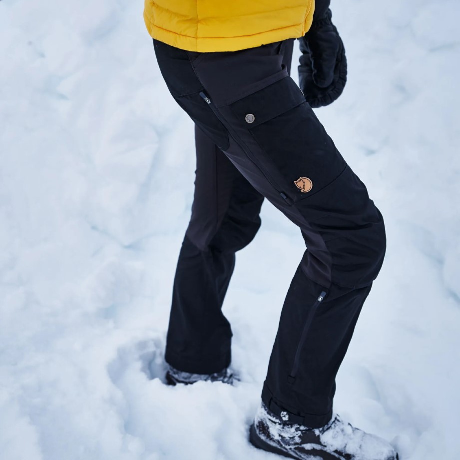 Pantaloni Fjällraven Keb W Reg Deep Forest-laurel Green
