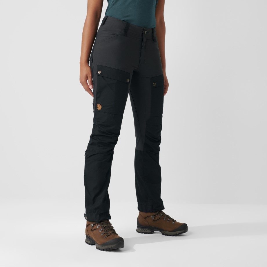 Pantaloni Fjällraven Keb W Reg Deep Forest-laurel Green