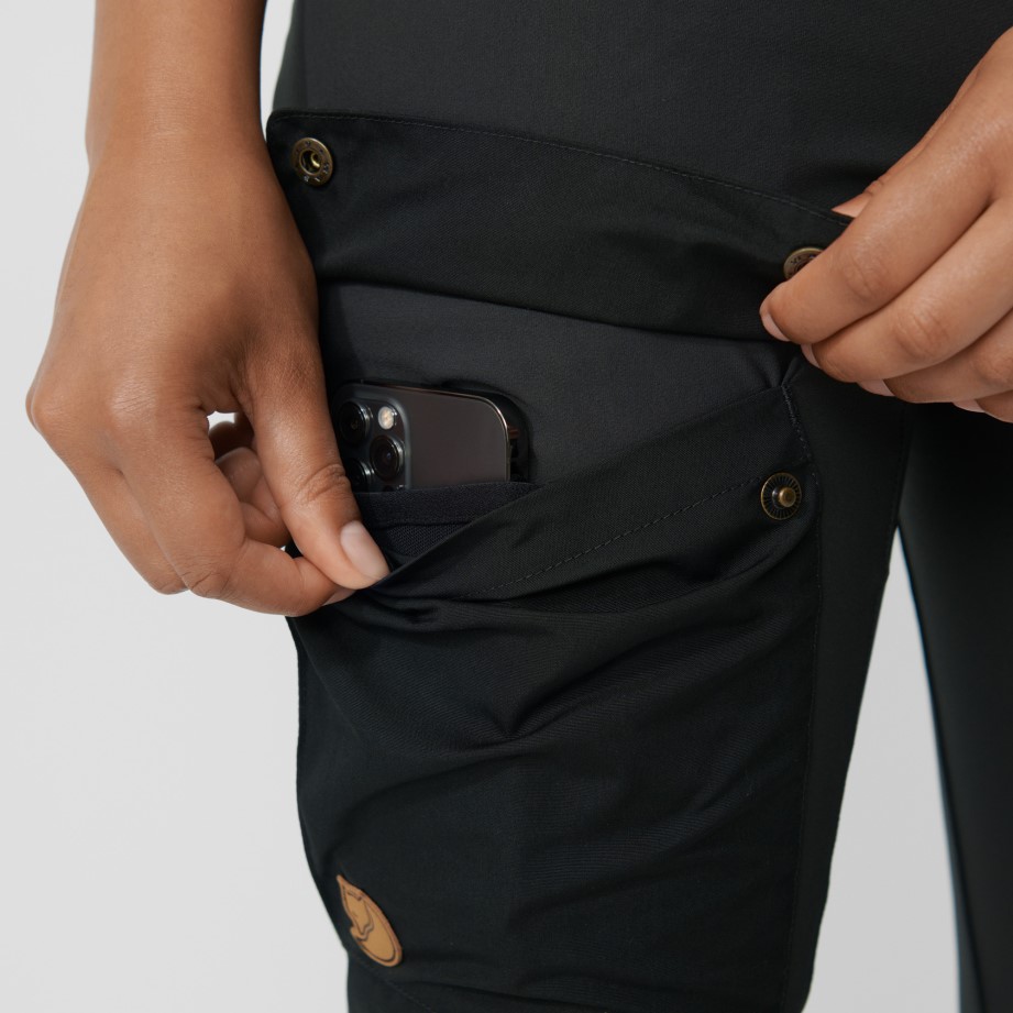 Pantaloni Fjällraven Keb W Reg Deep Forest-laurel Green