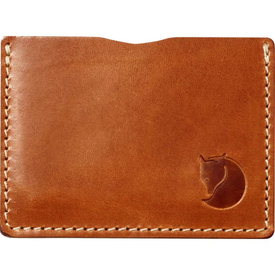 Suport De Card Övik Din Piele Cognac Fjällräven
