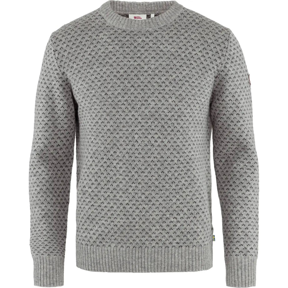 Fjällräven Övik Pulover Nordic M Gri