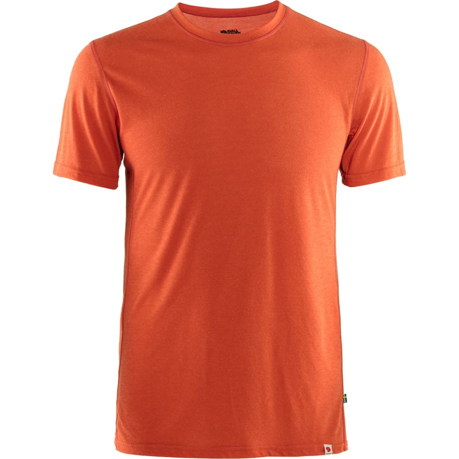 Tricou Mic Rowan Roșu High Coast Cu Vulpe De Munte