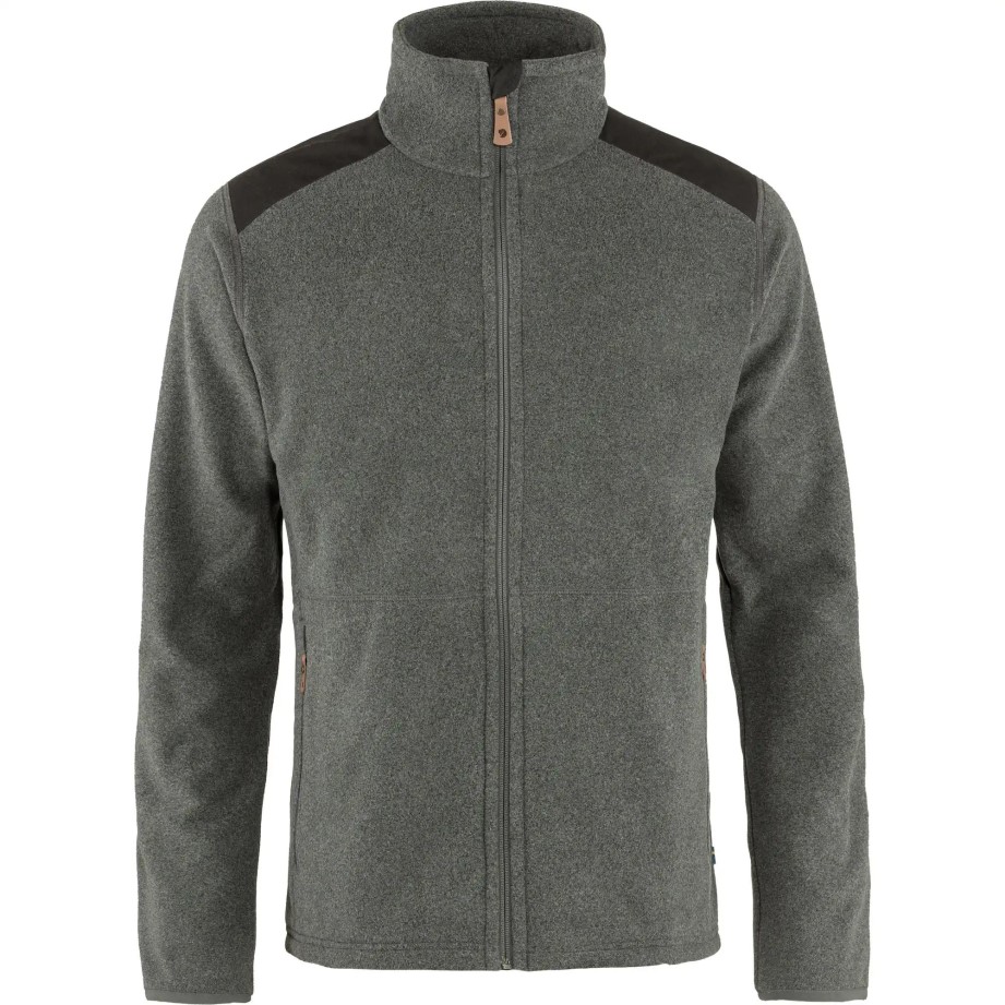 Fjällraven Stone Fleece M Gri închis