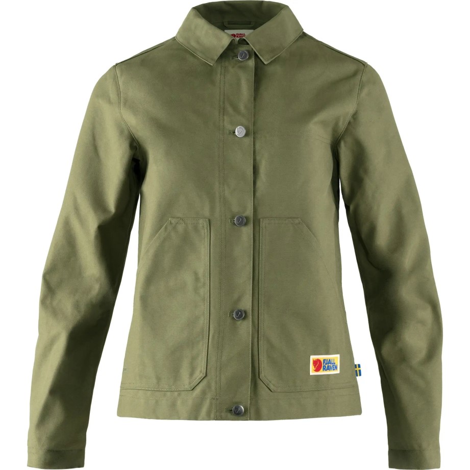 Jachetă Verde De Zi Cu Zi W Fjällräven