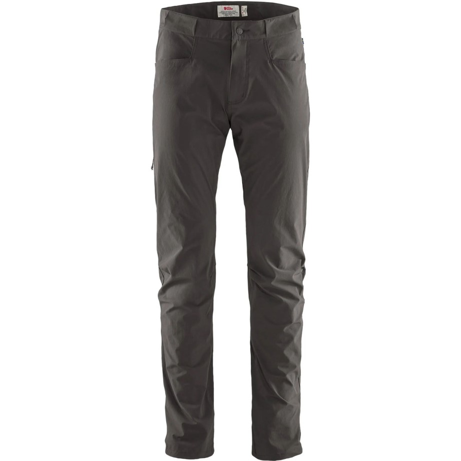 Fjällräven Pantaloni High Coast Lite Gri închis M