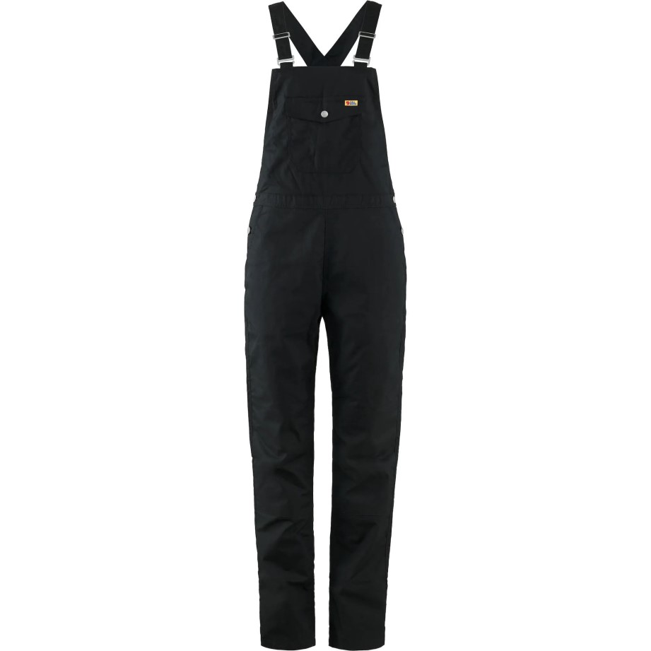 Pantaloni Negri Salopete De Zi Cu Zi W Fjällräven