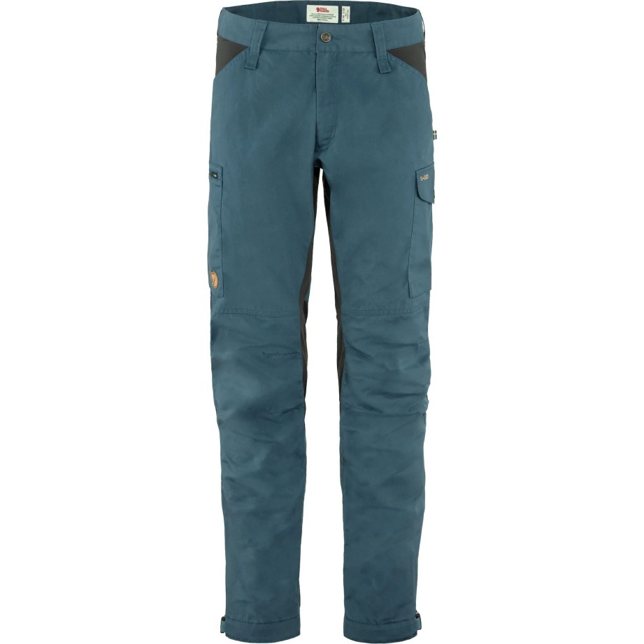 Pantaloni Kaipak M Lung Uncle Albastru-gri închis Fjällräven