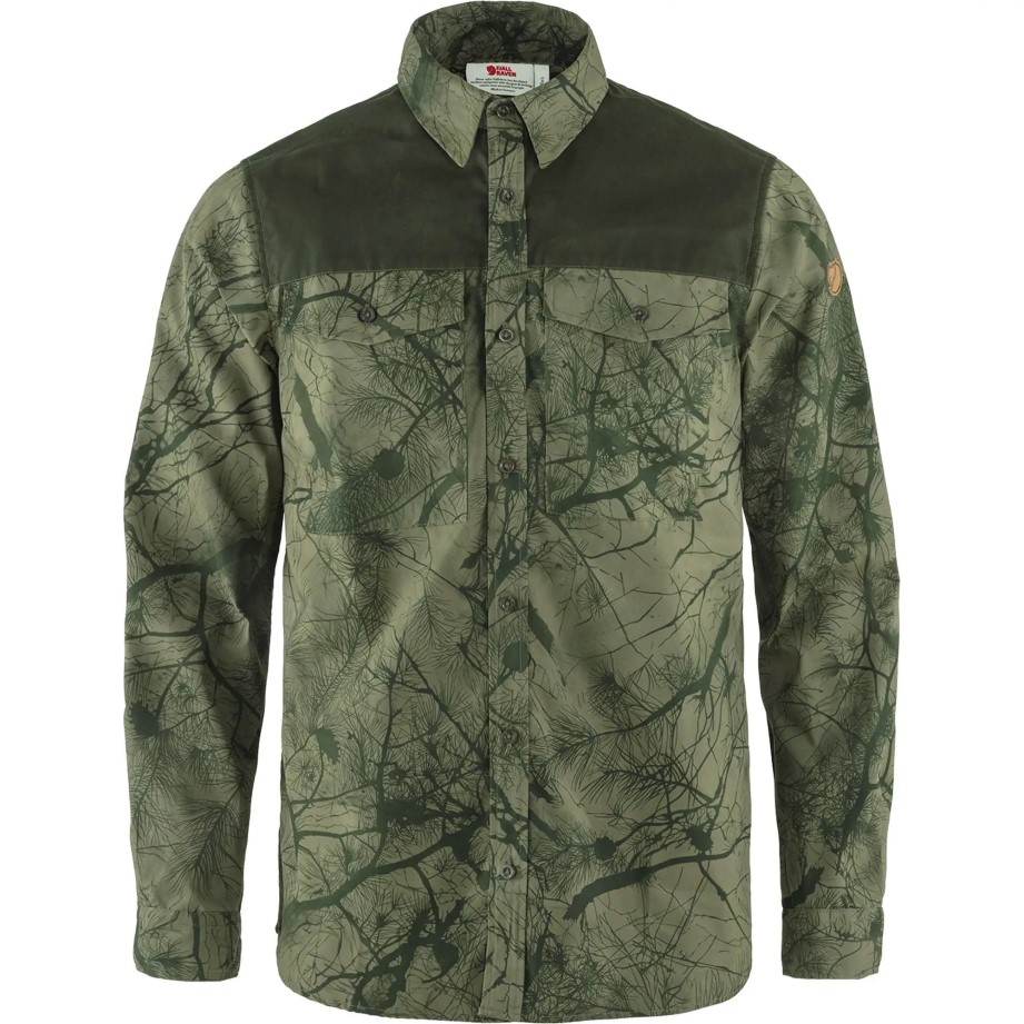 Fjällräven Verde Camo-deep Forest Värmland G-1000 Cămașă W