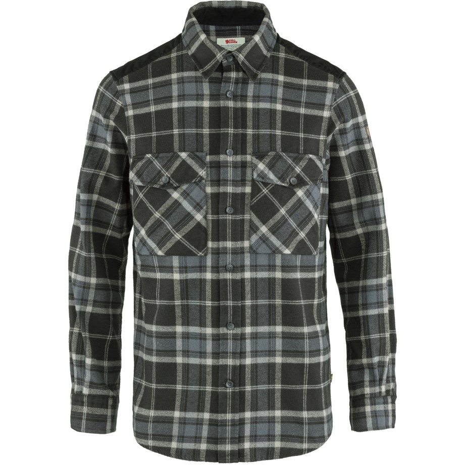 Fjällräven Cămașă Twill Övik M Cusătură Neagră