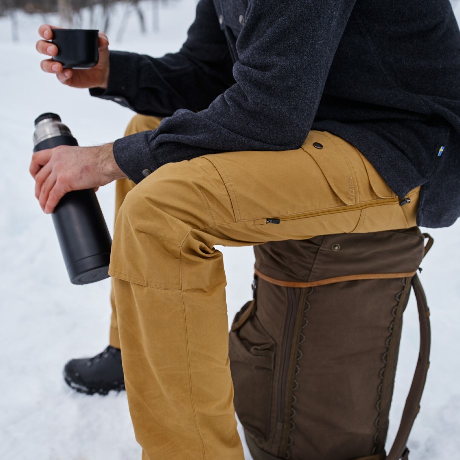 Fjällräven Vidda Pro Pantaloni Ventilați M Reg Negru