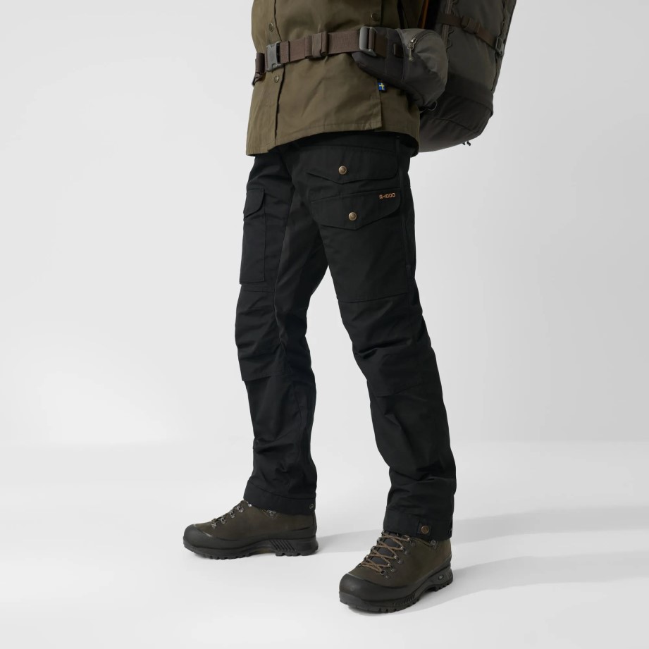 Fjällräven Vidda Pro Pantaloni Ventilați M Reg Negru