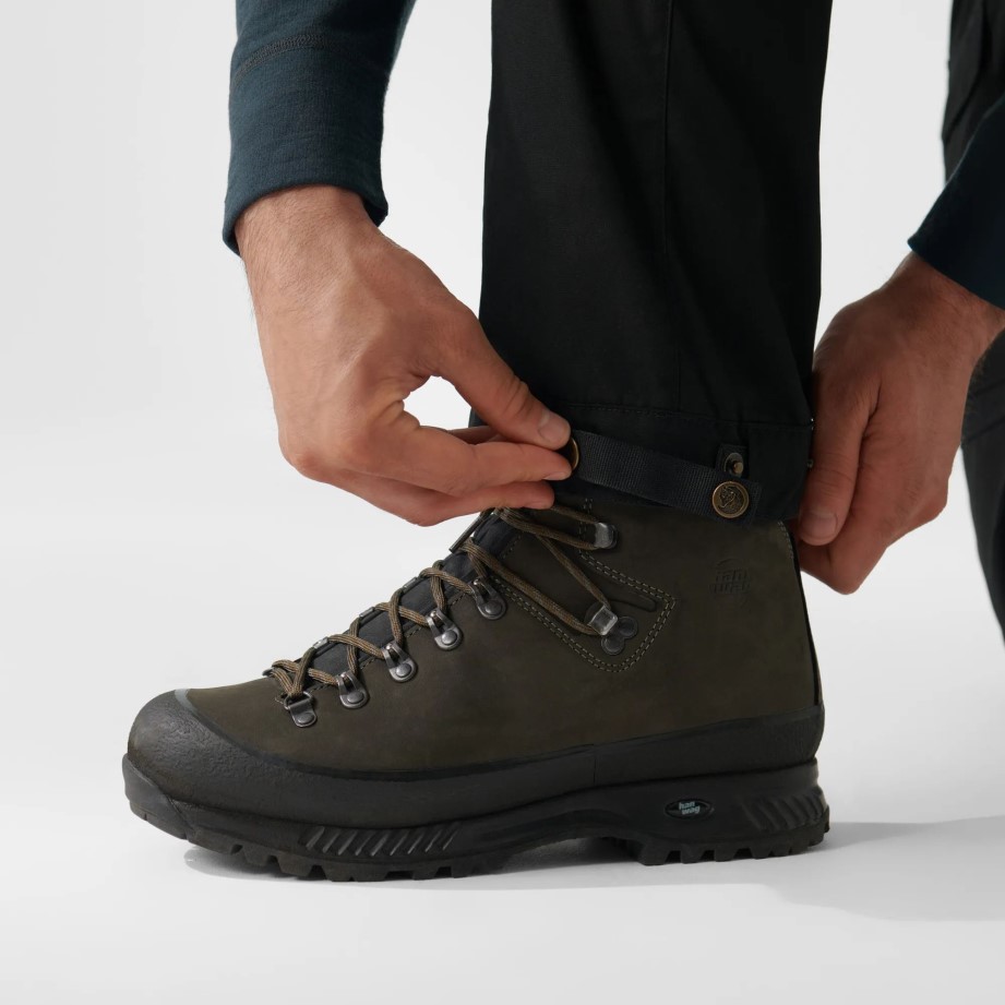 Fjällräven Vidda Pro Pantaloni Ventilați M Reg Negru