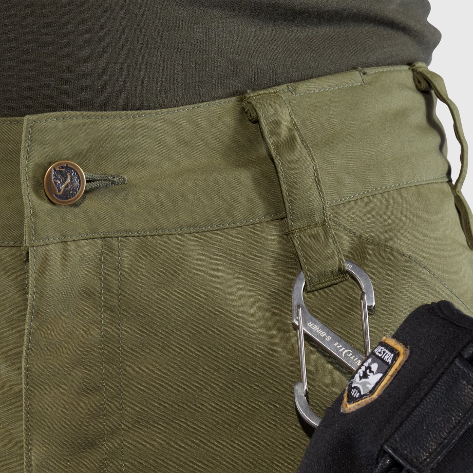 Fjällräven Vidda Pro Pantaloni Ventilați M Reg Negru