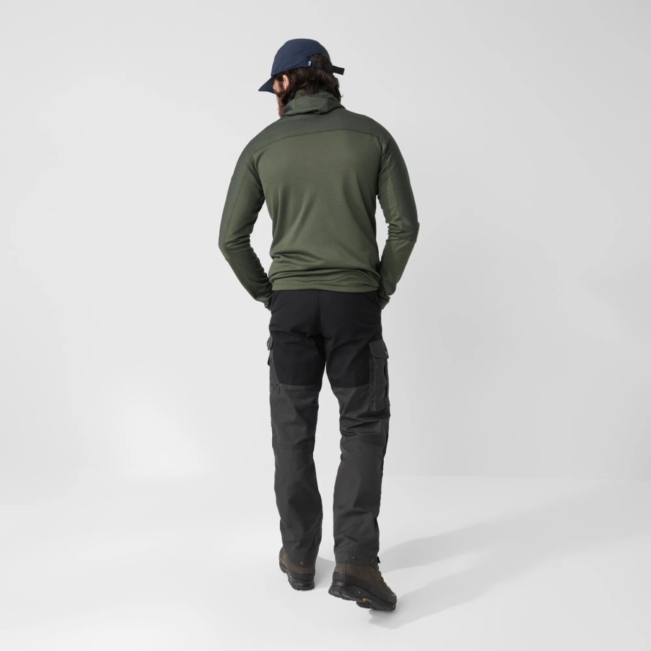 Măsliniu închis Fjällräven Vidda Pro Pantaloni M Scurt