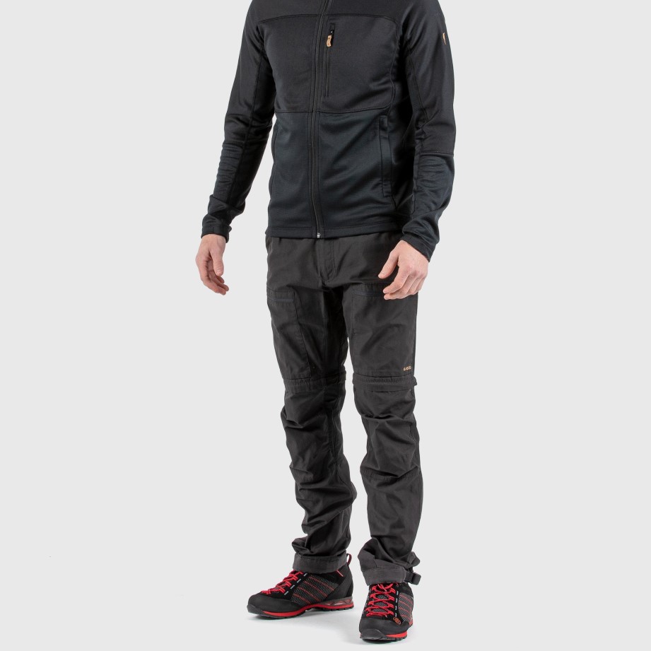 Abisko Lite Trekking Zip-off M Reg Patina Verde-gri închis Vulpe De Munte