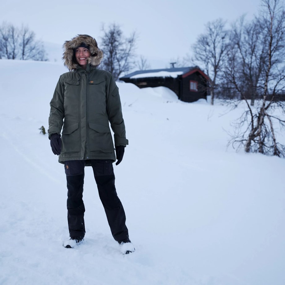 Pantaloni Fjällräven Vidda Pro W Scurt Albastru De Munte