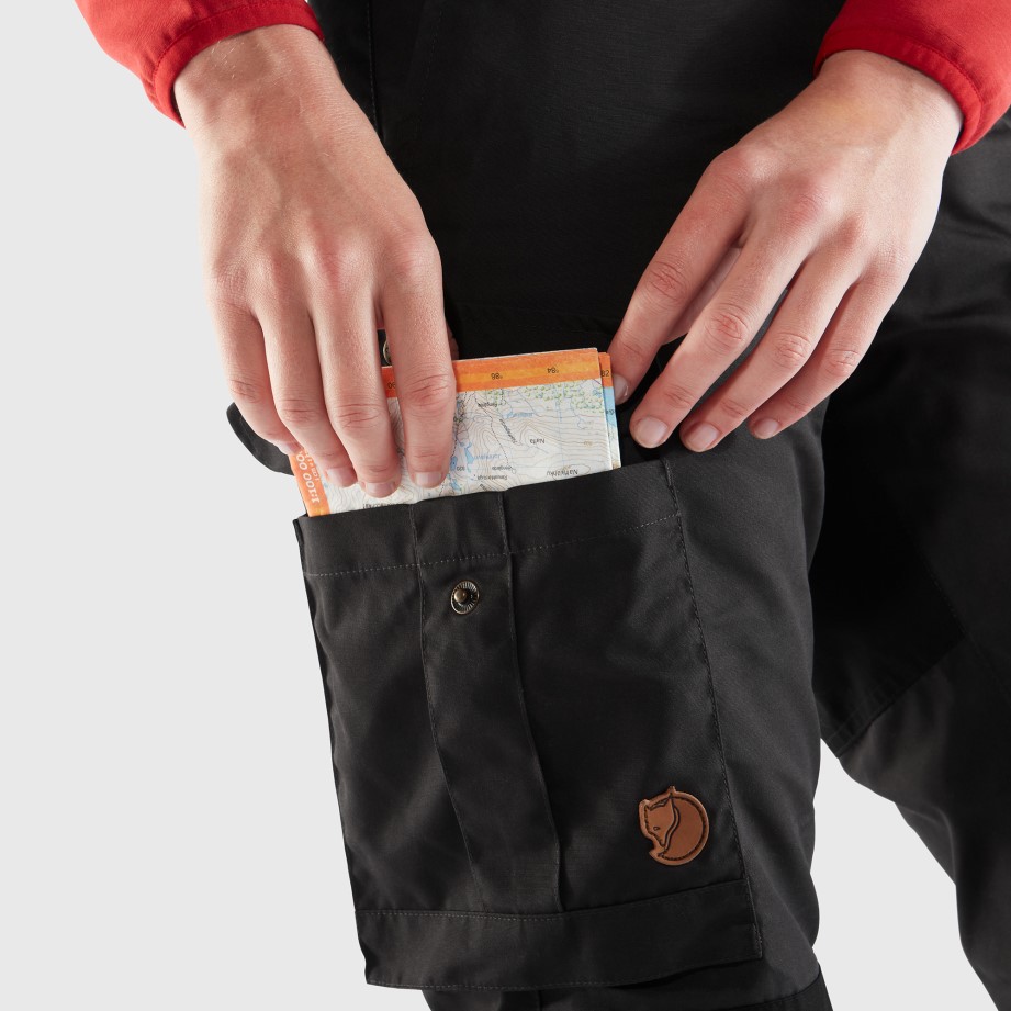 Pantaloni Fjällräven Vidda Pro W Scurt Albastru De Munte
