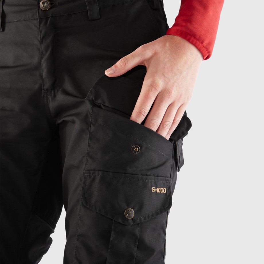 Pantaloni Fjällräven Vidda Pro W Scurt Albastru De Munte