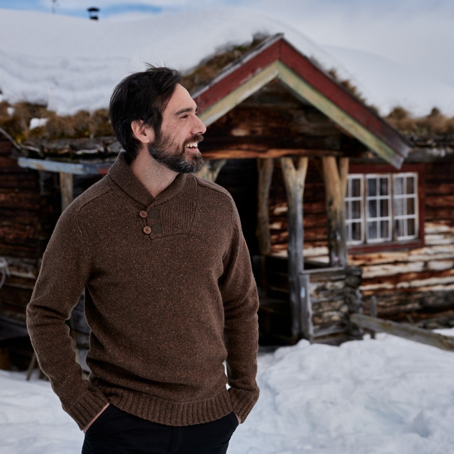 Lada Pulover M Fjällräven Gri
