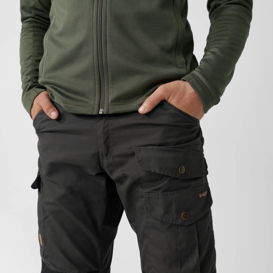 Gri închis Fjällräven Vidda Pro Pantaloni M Reg