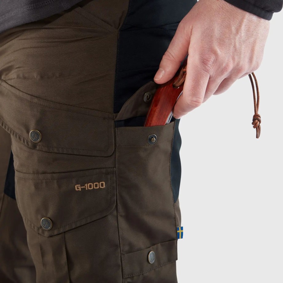 Gri închis Fjällräven Vidda Pro Pantaloni M Reg