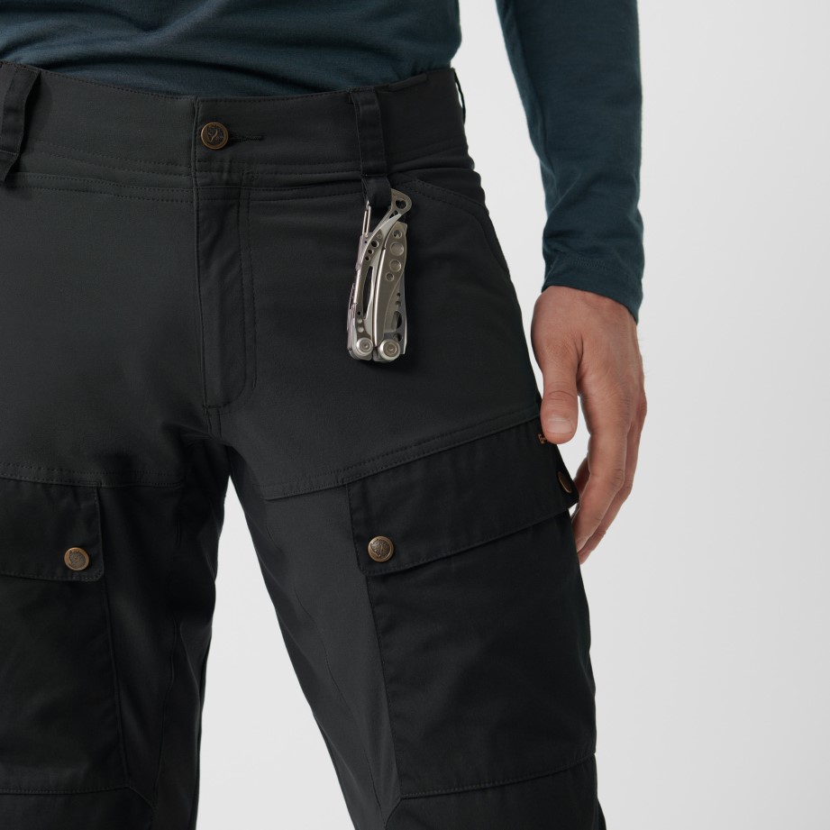 Bleumarin închis-uncle Blue Fjällräven Pantaloni Keb M Reg