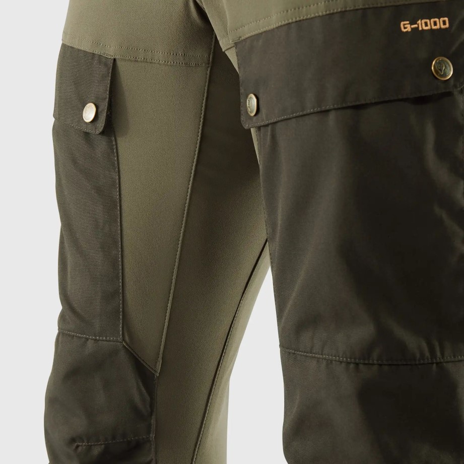 Bleumarin închis-uncle Blue Fjällräven Pantaloni Keb M Reg