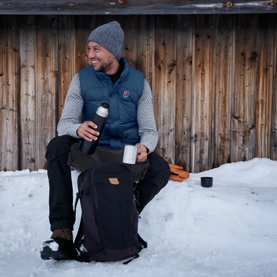 Bleumarin închis-uncle Blue Fjällräven Pantaloni Keb M Reg