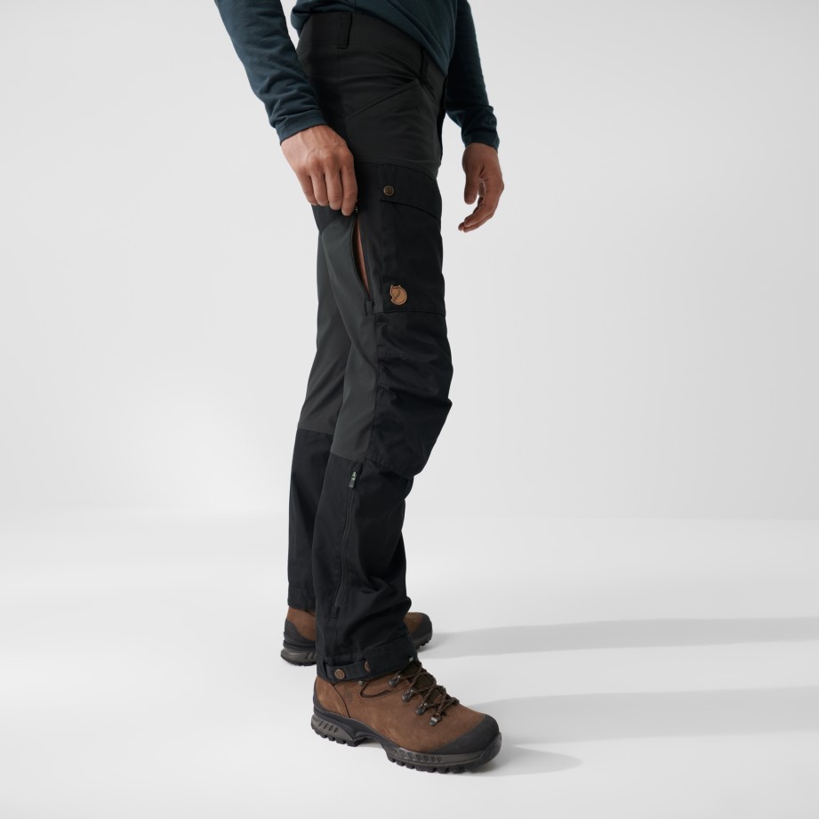 Bleumarin închis-uncle Blue Fjällräven Pantaloni Keb M Reg