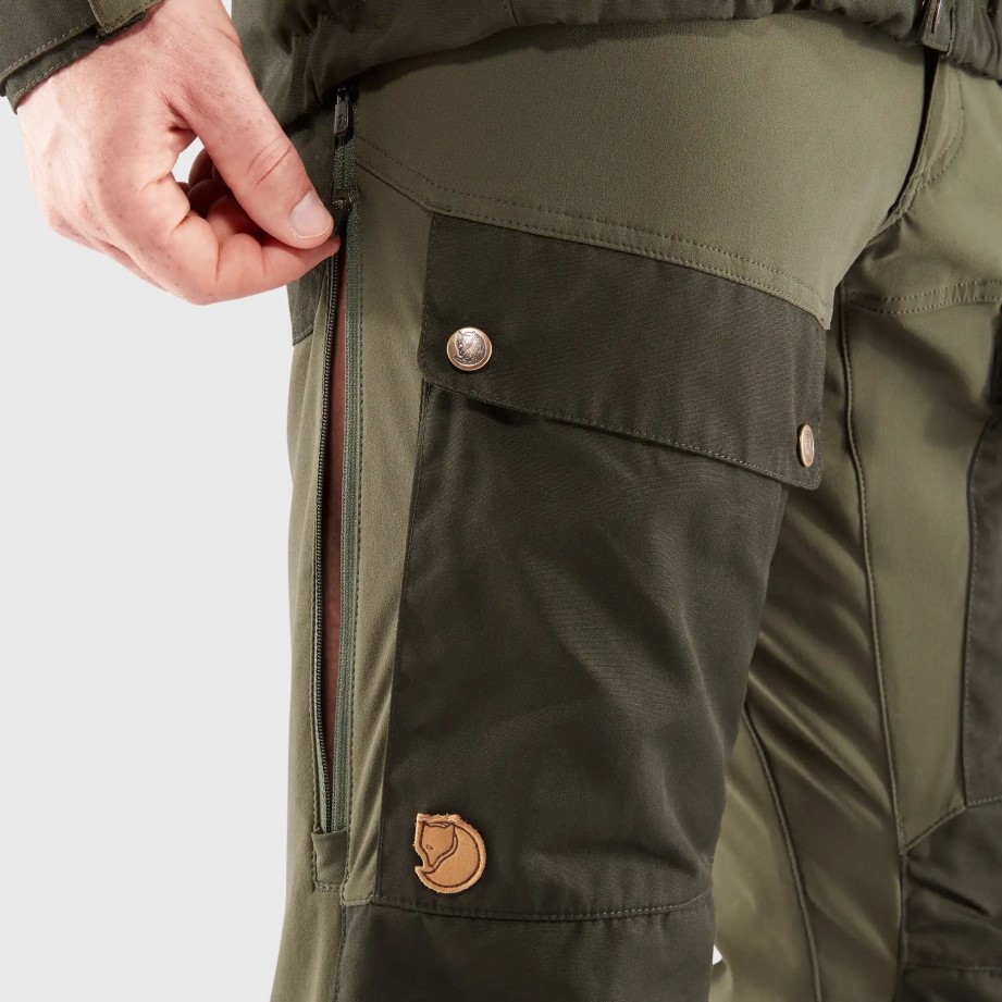 Bleumarin închis-uncle Blue Fjällräven Pantaloni Keb M Reg