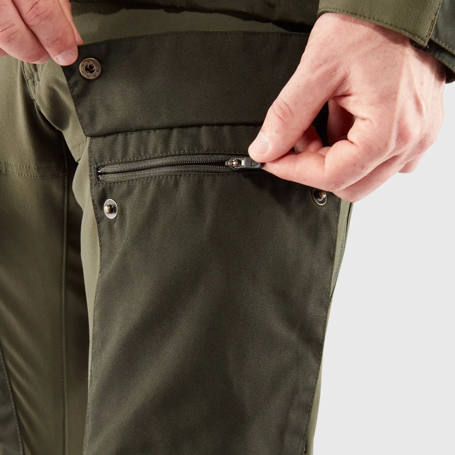 Bleumarin închis-uncle Blue Fjällräven Pantaloni Keb M Reg