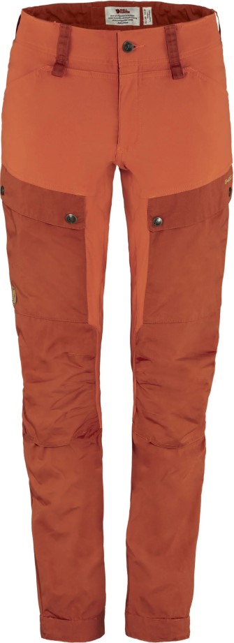 Pantaloni Keb W Scurt Fjällräven Cabin Red-rowan Red