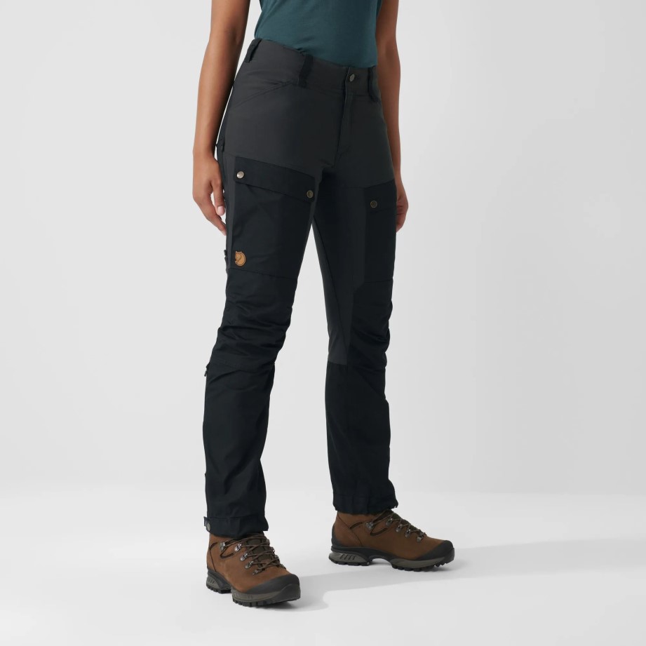 Pantaloni Keb W Scurt Fjällräven Cabin Red-rowan Red