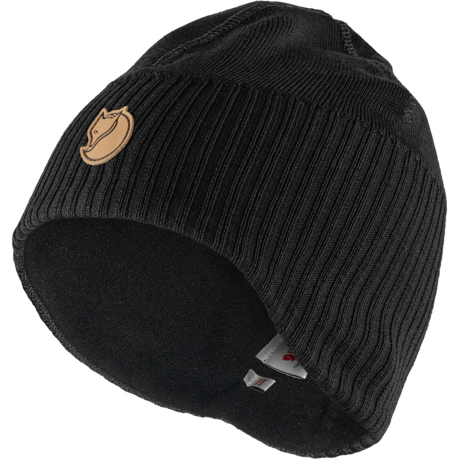 Fjällraven Fire Keb Storm Blocker Beanie Negru
